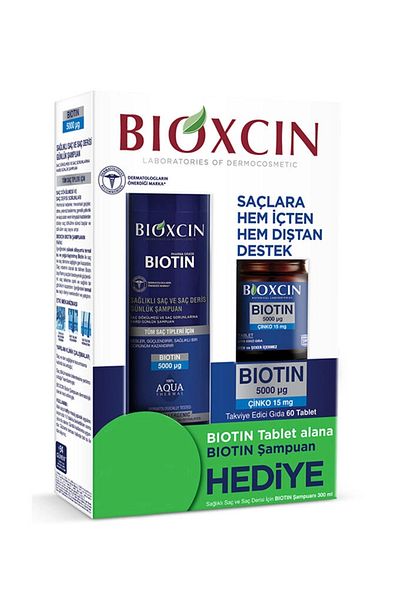 Bioxcin ALANA Biotin Shampoo - 5000 mg Biotin, 15 mg Zinc, 300 ml MFREYON00927