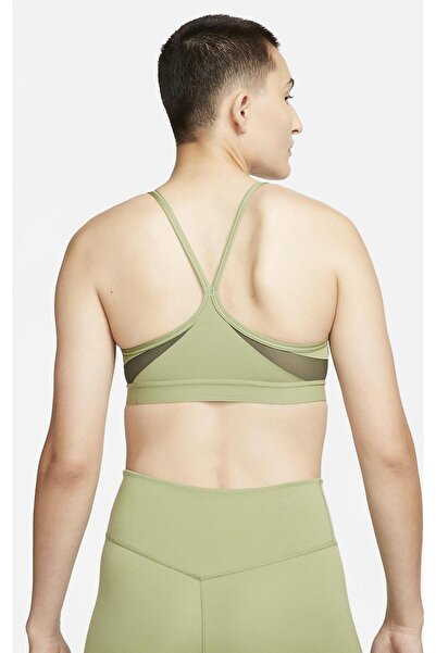 Nike Indy Bra New γυναικείο σουτιέν σε χρώμα πράσινο λαδί 878614-334