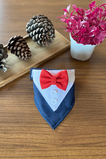 Minikpaw aksesuar وشاح سهرة باللون الأزرق الداكن