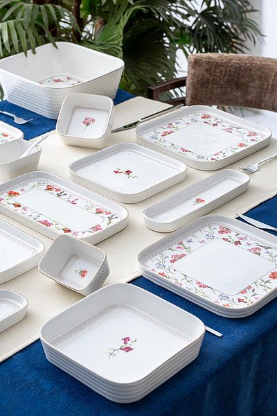 ACAR Aria 6-Person 45 Piece Breakfast & Dining Set