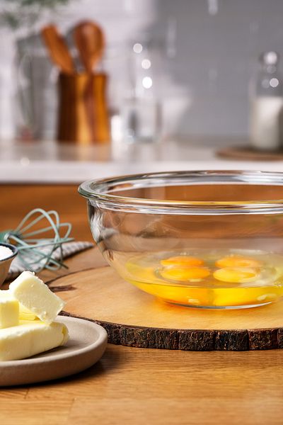 Emsan Coco Borosilicate Mixing Bowl 3.5 L