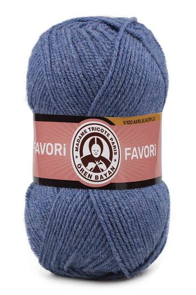 Ören Bayan Ören Favourite Knitting Yarn Blue (138)