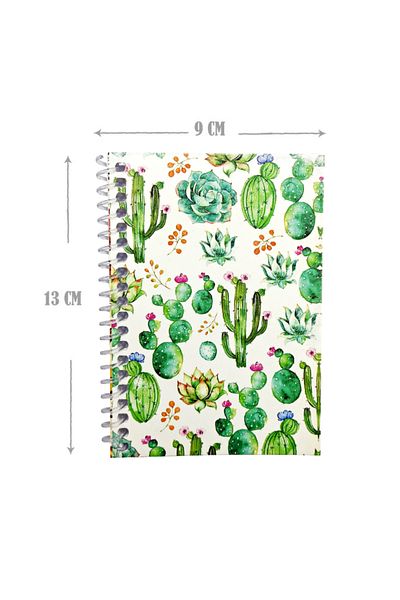 Limmy Bloc de note Bloc de note cu model cactus în dungi