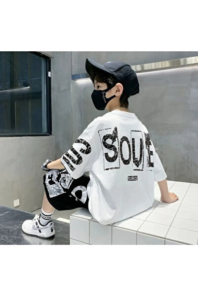 Machetta Παιδική φόρμα για αγόρι με στάμπα στο κάτω μέρος και σορτς