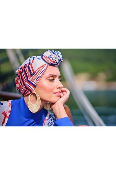 ALFASA Yakamoz Patterned Pareo