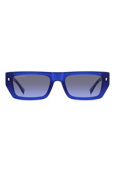 DSquared2 D0011/SPJPGB54 Women's Sunglasses Blue Bone Frame Blue Lens UV400