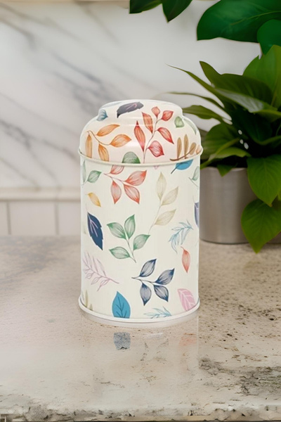 EVLE Ef084-42 Leaf 1 Patterned Spice Shaker 0.8 Lt