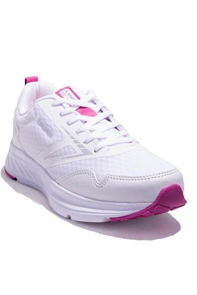 Kinetix Control Tx W White Pink Orthopedic Daily Women's Sports Shoes