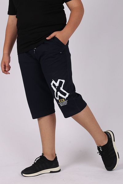 Çiggo Kids Pantaloni scurți de buzunar cu imprimeu Win X pentru băiat/Capris