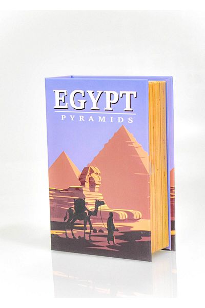 4nio EGYPT PYRAMIDS DECORATIVE BOOK BOX