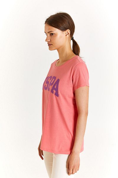 U.S. Polo Assn. Women's Basic T-Shirt 100% Cotton Gae1804839