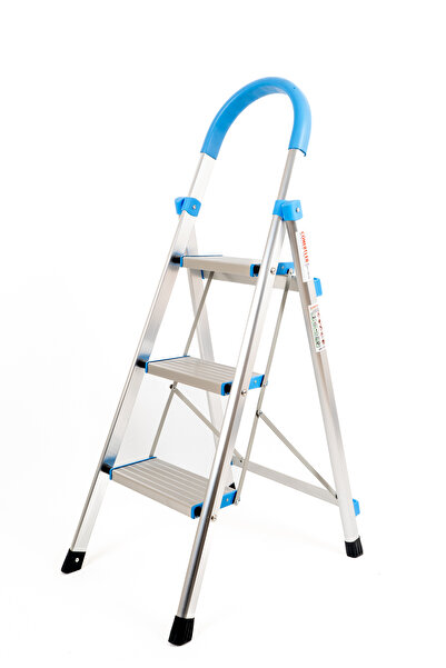 Genel Markalar CÖMERTLER  3 BASAMAKLI ALÜMİNYUM MİNİ LÜX MERDİVEN