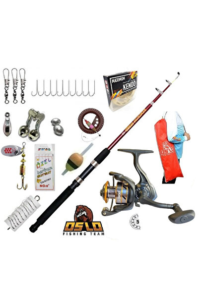 Oslo 1000 Remixon 180cm 10-30gr Spin Olta Takımı Seti