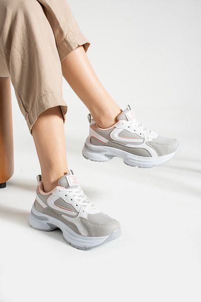 ICELAKE Verona Fash Women's Retro Thick Sole Casual Sneaker Sports Shoes