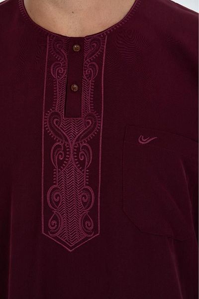 Mercan Hijab CORAL FISTAN EMBROIDERED SHORT SLEEVE