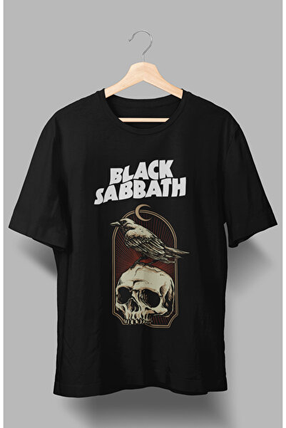 Fuddy Moda تي شيرت سبت أسود كبير الحجم للجنسين، تي شيرت رجالي ونسائي بطابع رو...