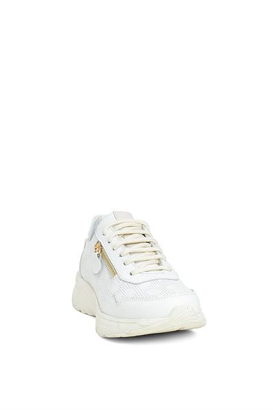 Mammamia D24YA-3625 Pantofi casual din piele de damă alb