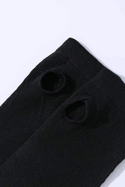 İYİ MODA Plain Black Fingerless Gloves