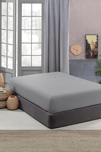 conzaliza Battal Boy Cotton Elastic Sheet| 180 x 200 cm
