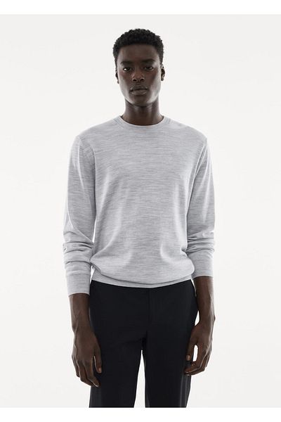 MANGO Man Merino Wool Washable Sweater
