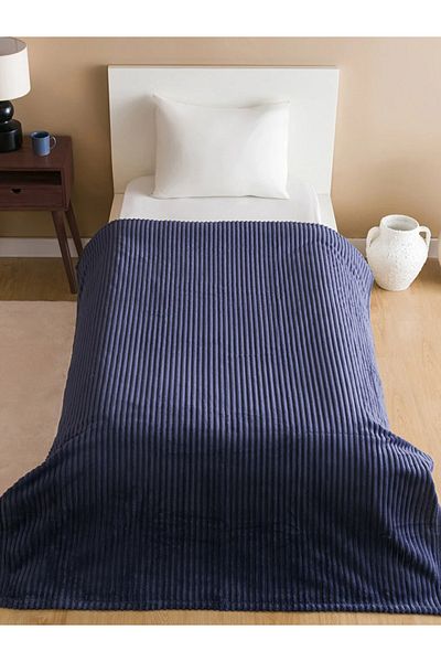 LC Waikiki LCW HOME Pătură Unică Wellsoft Albastru Mat 150x200 Cm
