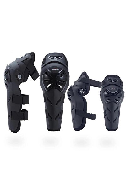 Hsb Motosiklet Dizlik ve Dirseklik Seti Mafsallı