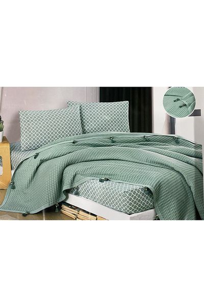 İpeksi Home Double Pique Set with Pompom