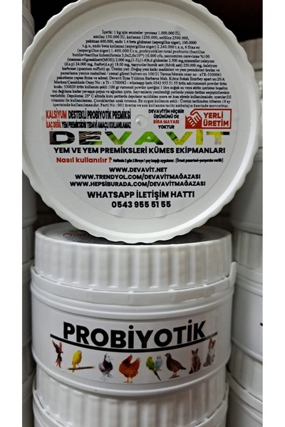 devavit Güvercin Probiyotik 500 gr