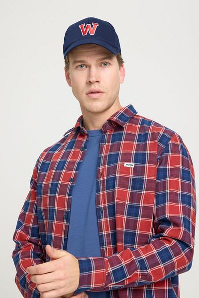 WRANGLER W5A9R50 Kariertes Hemd ROT
