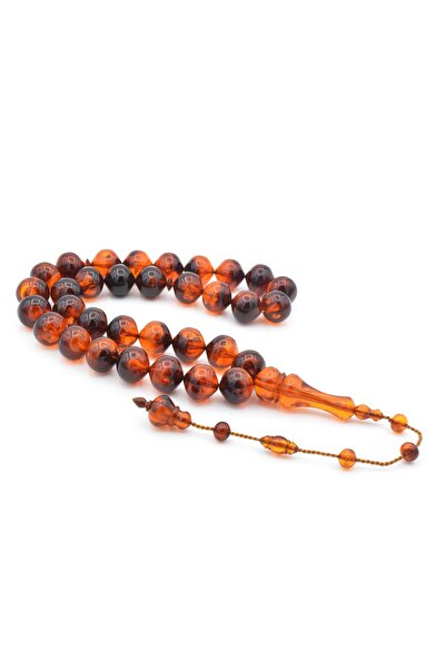 Murty99 Πορτοκαλί Μαύρο Σύστημα Μεγάλου Μεγέθους Πούδρα Κεχριμπάρι Ροζάριο