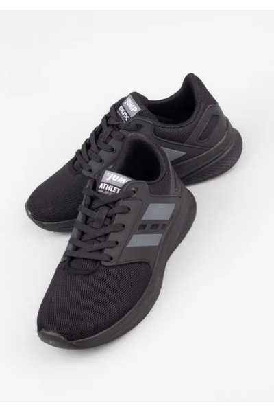 Jump 29964 - 29779 Unisex  Siyah Anatomik Tabanlı Ekstra Rahat Günlük Spor Sneakers Ayakkabı