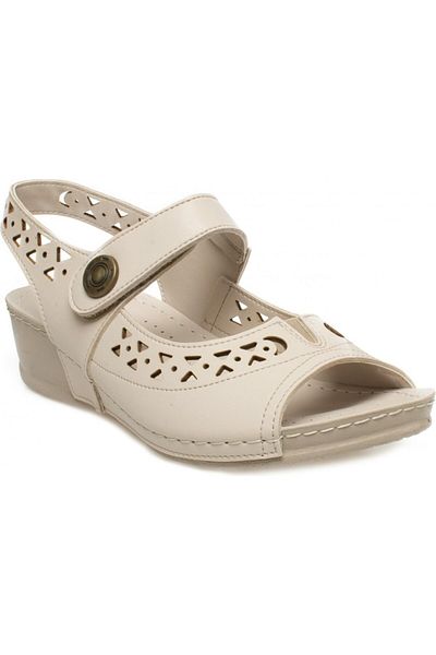 Muya Z TERRA CREAM 31130 Model Women's Sandals