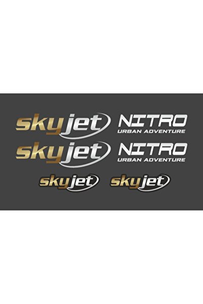 Skyjet SKY JET NİTRO  URBAN ADVENTURE STİCKER