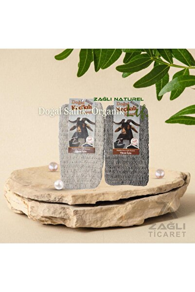 Omela Kozmetik Doğal Keçi Kılı Örme Vücut Kesesi 1 Adet