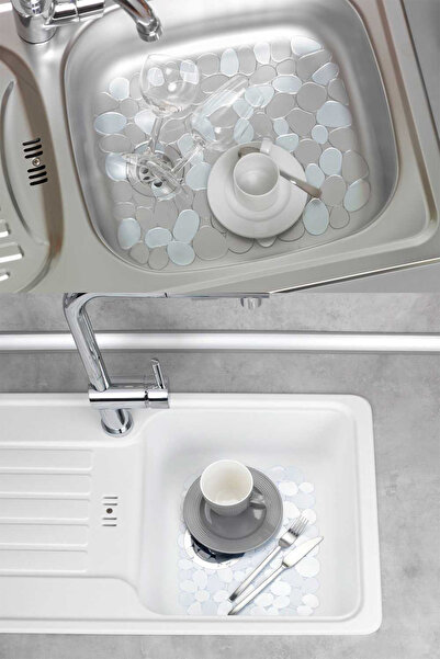 Saban WENKO Stone Şeffaf lavabo aparatı, bulaşık ve lavabolardaki çizilmelere...