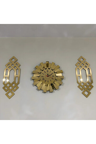 VEFART Piyano Saat ve Evren Kenar Süsü