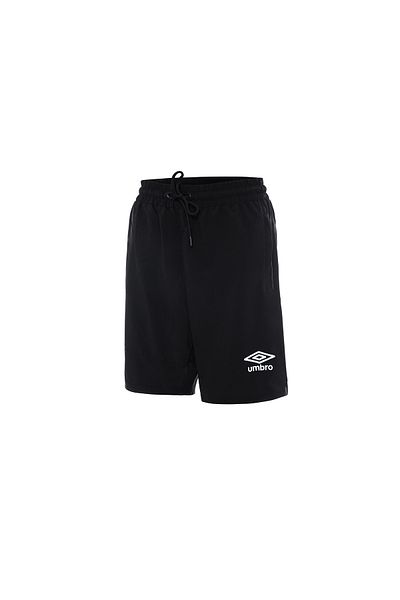 UMBRO Men's Black Training Shorts & Sweat-Wicking Sports Shorts - TE0083 Camp Wanderer Short Black