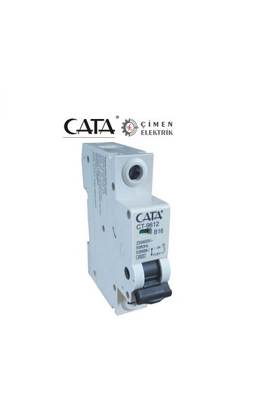 Cata Ct 9612 1x16a B Type 4.5 Ka Automatic Fuse