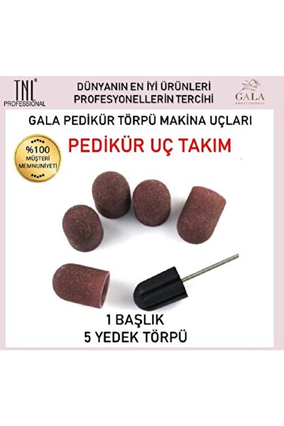 TNL Pedikür Uç Takımı - 1 Başlık 5 Yedek Uç
