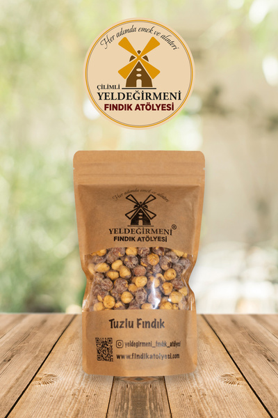 Çilimli Yeldeğirmeni Fındık Atölyesi Tuzlu Fındık, 250 Gr, Katkısız Sağlıklı ...