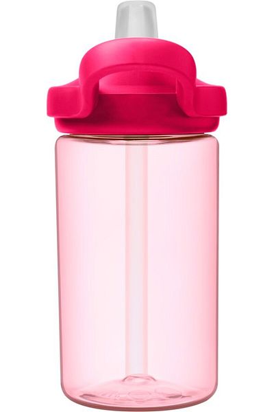 Camelbak Eddy Grapefruit Recycled Tritan Plastic Pink Water Bottle with Straw 400 ml