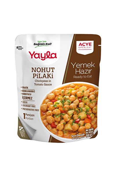 Yayla Hazır Yemek Nohut Pilaki 150 Gr.