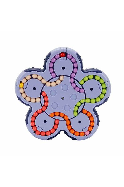 Smile Games 5 Purple Bead Puzzle with Ring