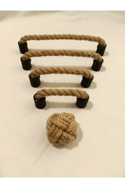 Barbarossa 224mm Hasır Kulp Kapı Dolap Vestiyer Çekmece Kulbu Hasırkulp 224mm