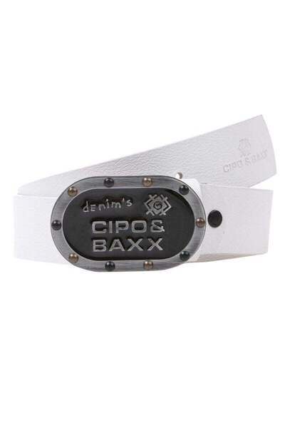Cipo & Baxx Cg193 Men's Leather Belt