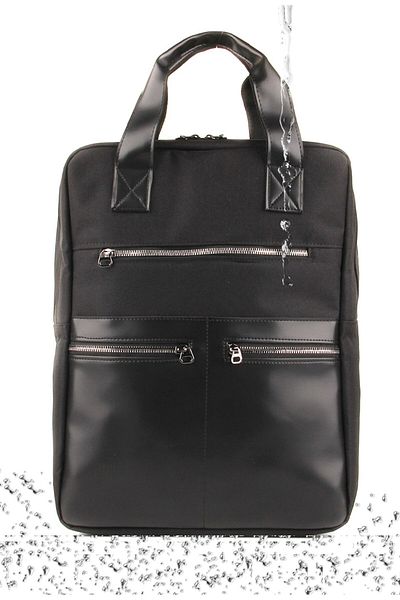 Beutel 15.6" - 17.3" Black Waterproof Haut Laptop Notebook Backpack