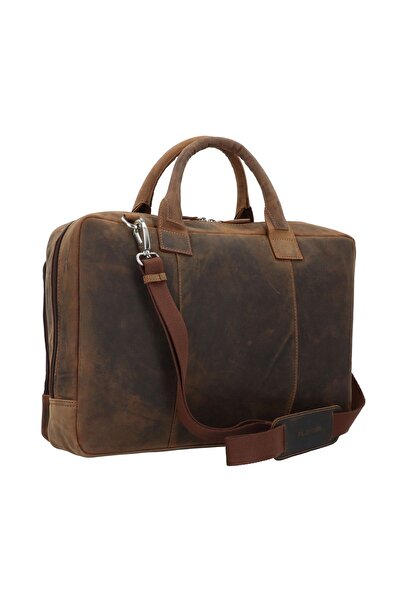 Plevier Colmar Aktentasche Leder 40 cm Gesicht Computer