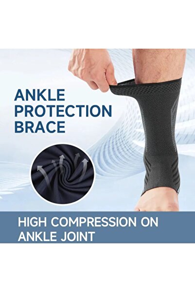 Choice كم ضاغط للكاحل، كم قدم مرن عالي لالتهاب وتر العرقوب، والتهاب اللفافة ا...