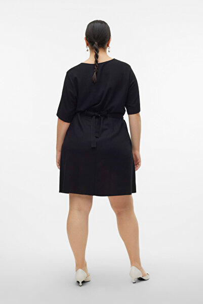 Veromoda Curve VMCMYMILO 2/4 KRÁTKÉ ŠATY WVN GA CUR