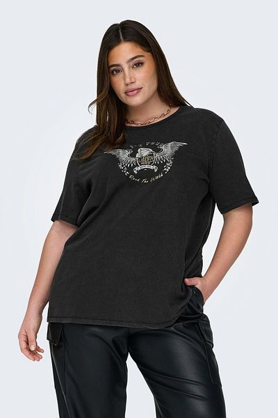 Only Carmakoma CARMIKO LIFE FLY 2/4 BOXY TEE JRS